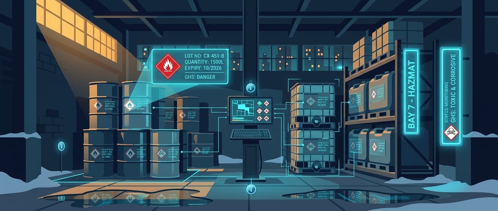 Chemical Inventory Tracking: Stop the Compliance Gaps, Expiration Waste, and Missing Drums