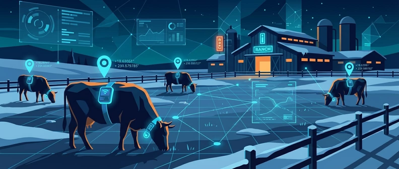 Livestock GPS Tracker: Cattle, Horse & Breeding Stock Tracking for Ranches