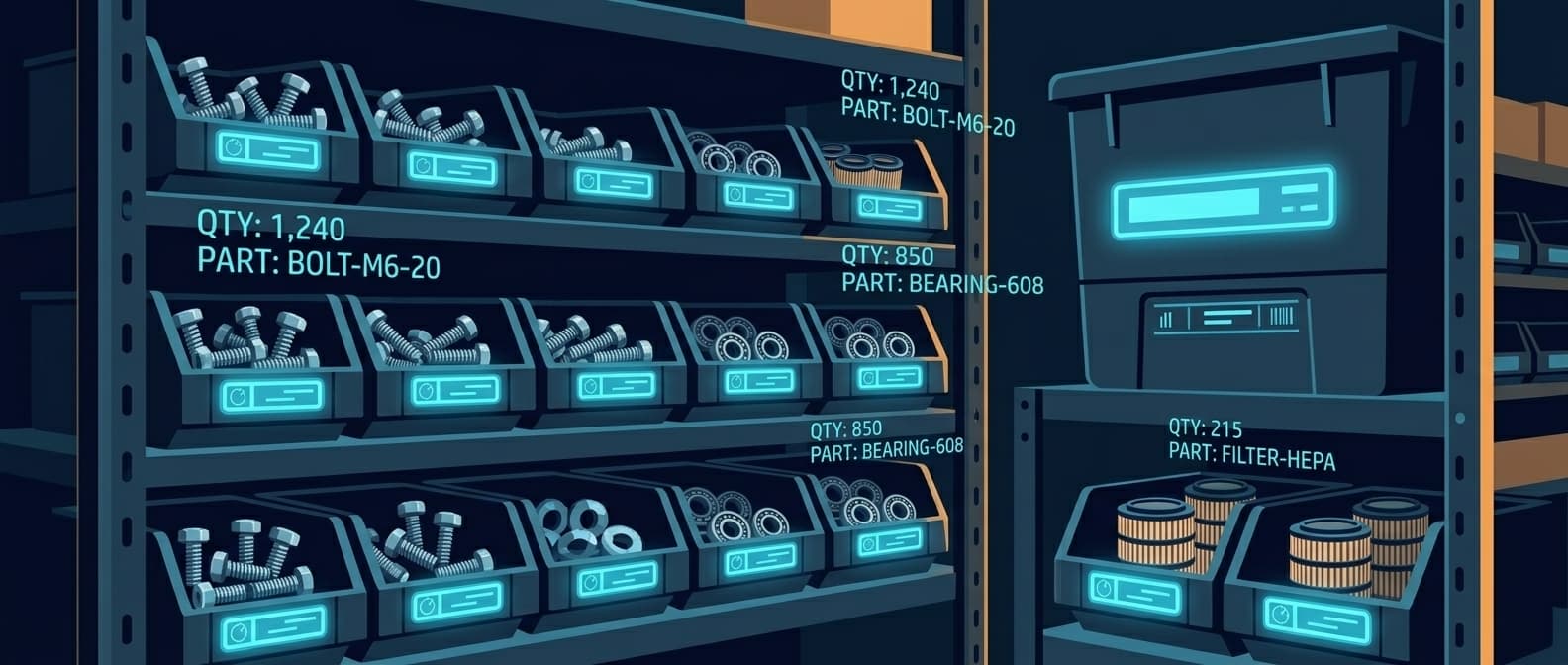 Parts Inventory Management Software: Track Every Bolt, Filter, and Bearing