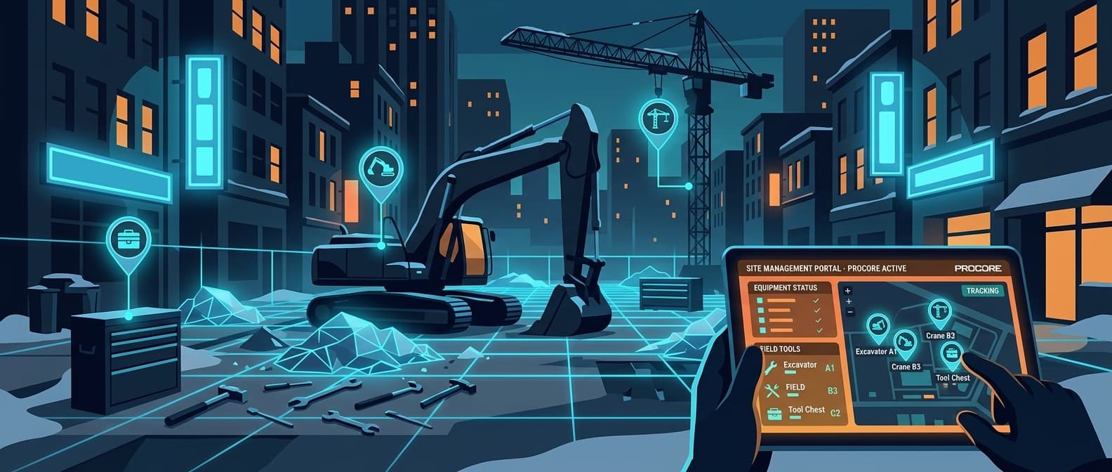 Procore Equipment Tracking: Fill the Location Gap in Your Construction Platform