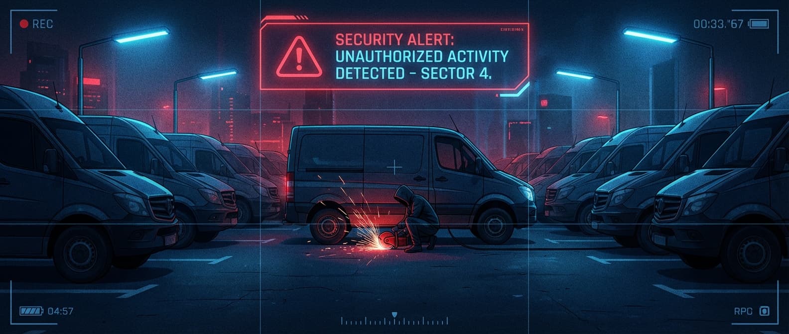 Catalytic Converter Theft Is Costing Fleets Thousands Per Vehicle. Here's What Works.