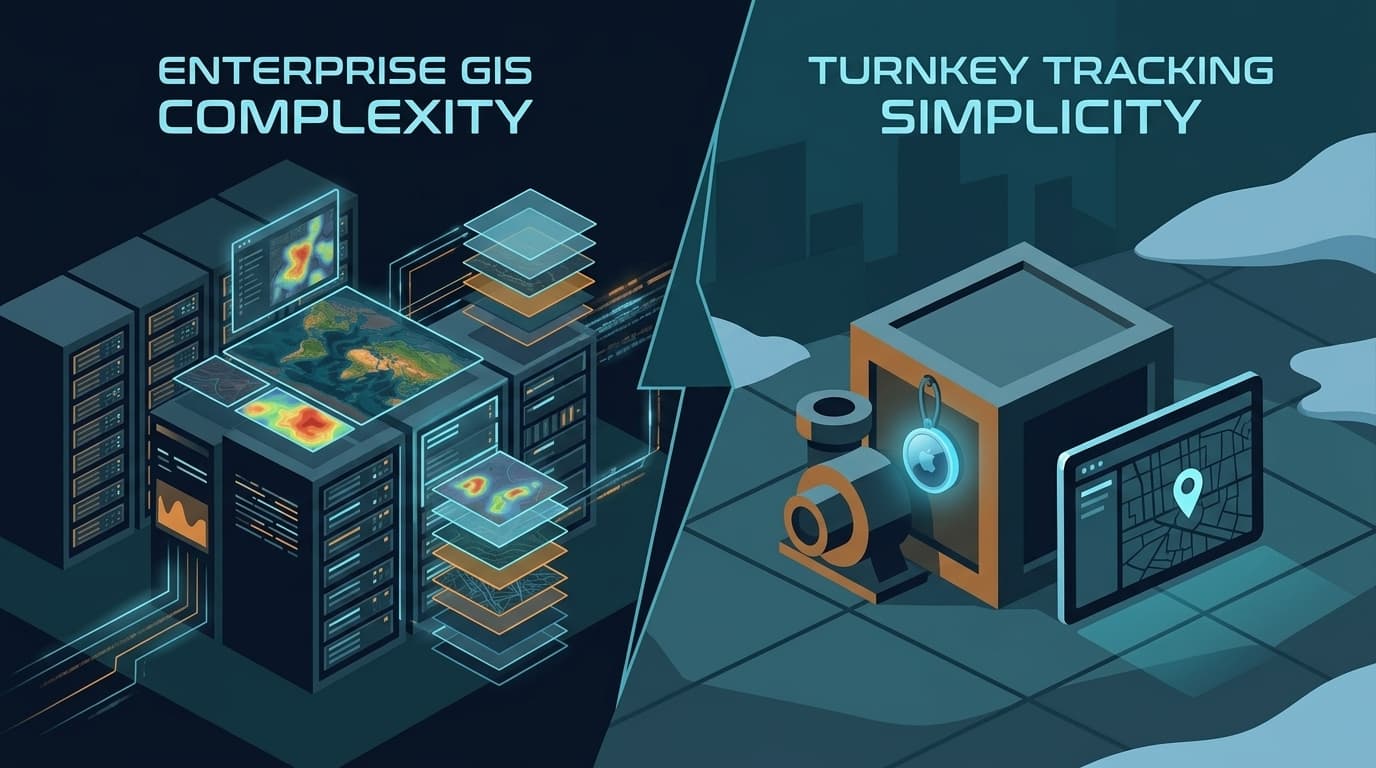 AirTags vs ArcGIS GeoEvent Server: Turnkey Tracking vs Enterprise GIS Infrastructure