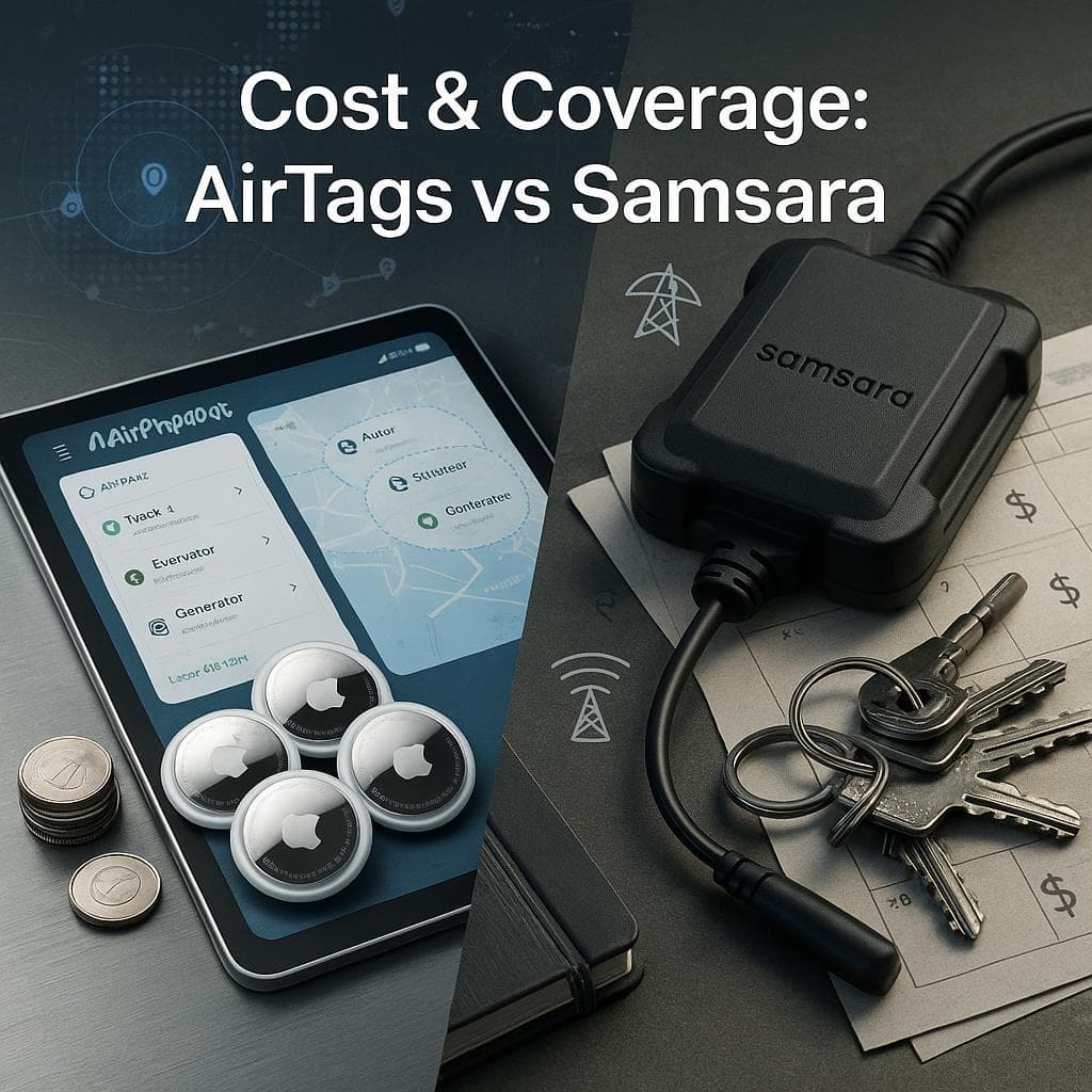 AirTags vs Samsara: Cost & Coverage Comparison