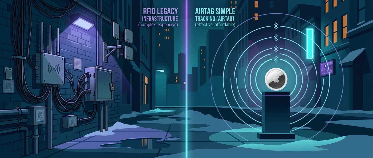 Why RFID Is Overkill for Most Asset Tracking (And What to Use Instead)