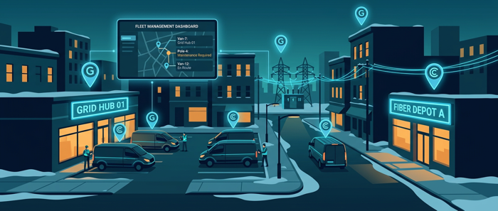 Electric Utility Fleet Management: Track Vehicles, Equipment & Service ...