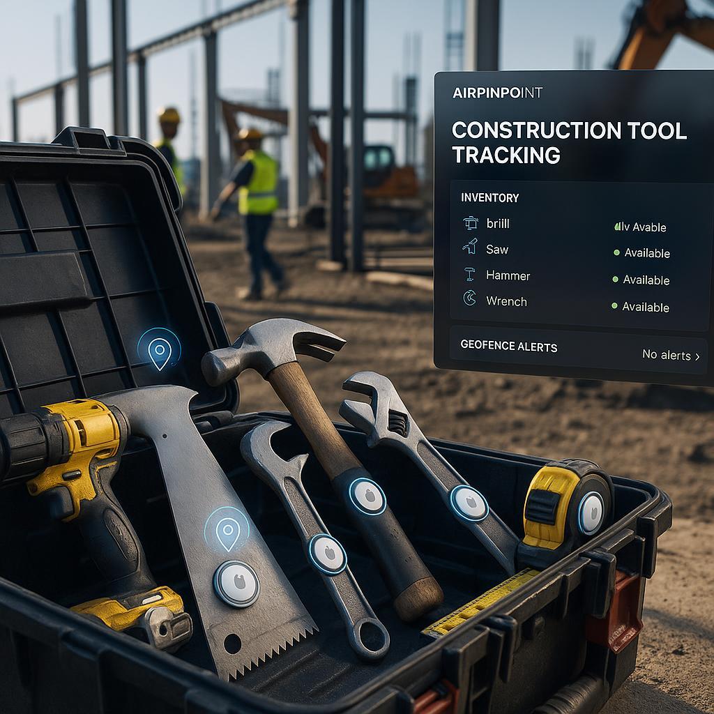 Construction Tool Tracking: Prevent Loss, Automate Inventory | Airpinpoint
